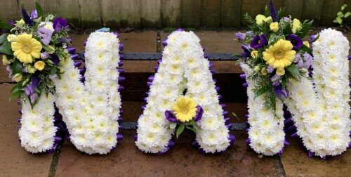 funeral coffin spray